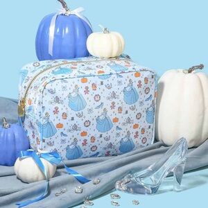 NWOT Stoney Clover Lane Disney Princess Cinderella Large Pouch